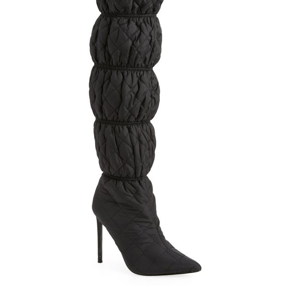 STEVE MADDEN Silhouette Quilted Over the Knee Boot - Picture 2 of 6